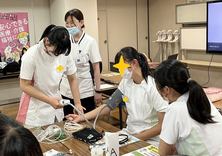 春の高校生看護師体験♪